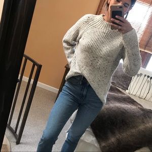Madewell Grey Heathered Sweater